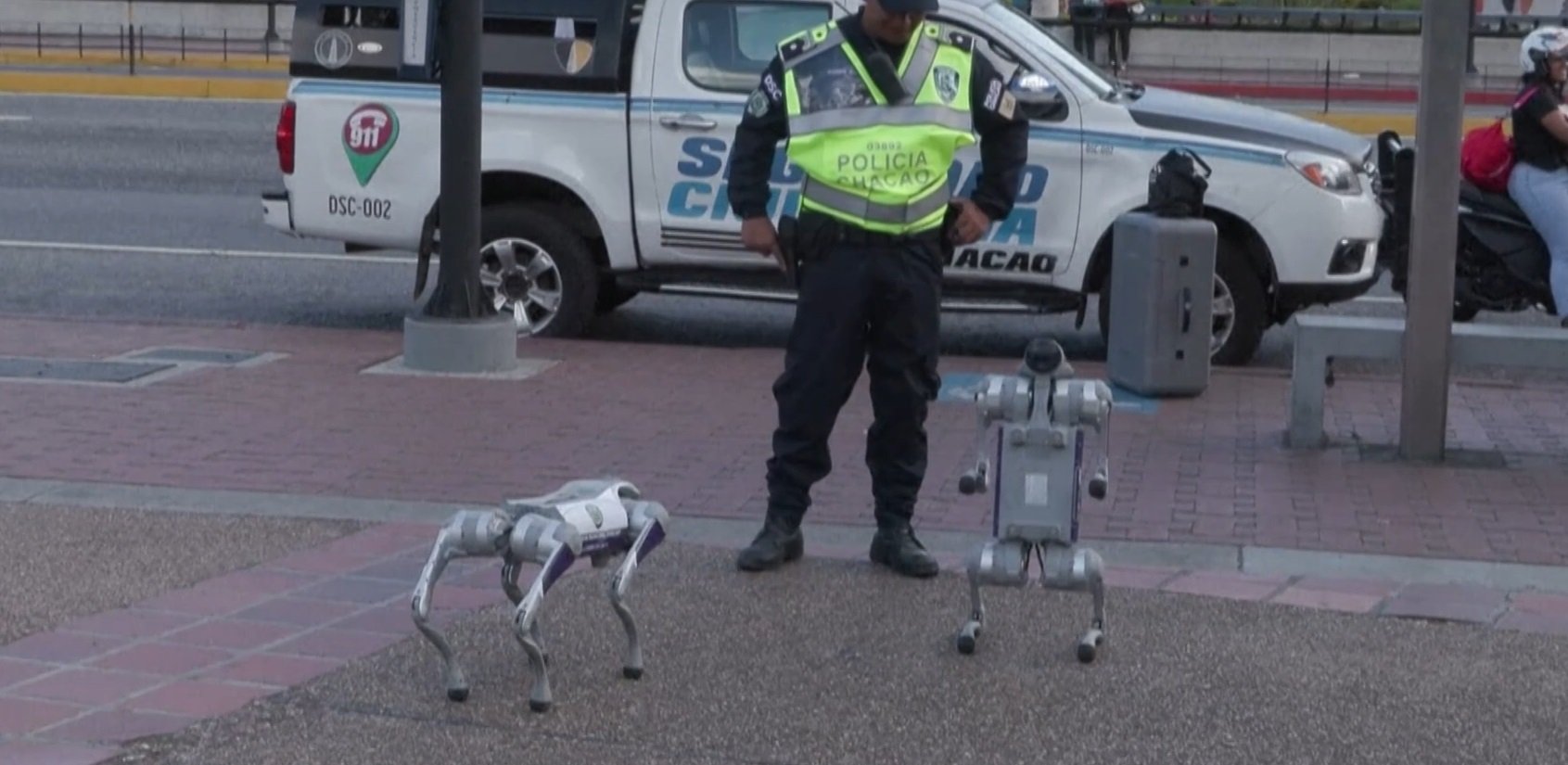 Venezuela: Câini roboți în patrulele poliției, proiect „oraș inteligent”