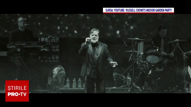 Celebrul actor Russell Crowe vine în România, dar nu pentru un film, ci pentru un concert cu trupa sa. Unde va cânta