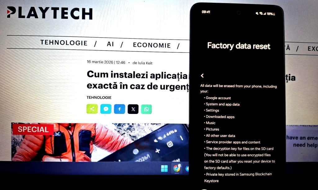 Factory reset pe Android: Resetează telefonul la setările din fabrică pentru o experiență optimă Dacă telefonul tău Android începe să reacționeze lent, aplicațiile se închid brusc sau pur și simplu vrei să îl pregătești pentru vânzare, factory reset este soluția care îți poate readuce dispozitivul la viață