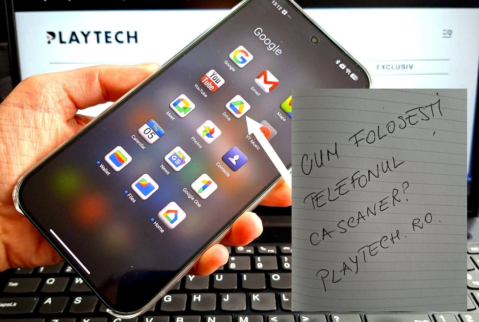 Scanează documente pe Android fără aplicații: Ghid video