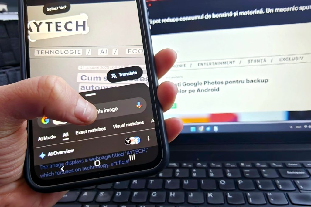 Google identifică instant lucruri din poze, prin aplicații utile (video)