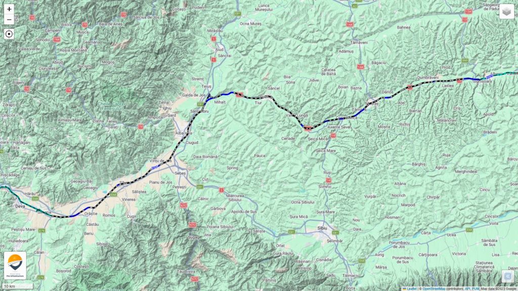 Record de viteză pe calea ferată: Trenul a atins 125 km/h pe ruta Sighișoara-Simeria Un tren a stabilit un nou record de viteză pe o secțiune a căii ferate din România, parcurgând 169 de kilometri în doar 81 de minute
