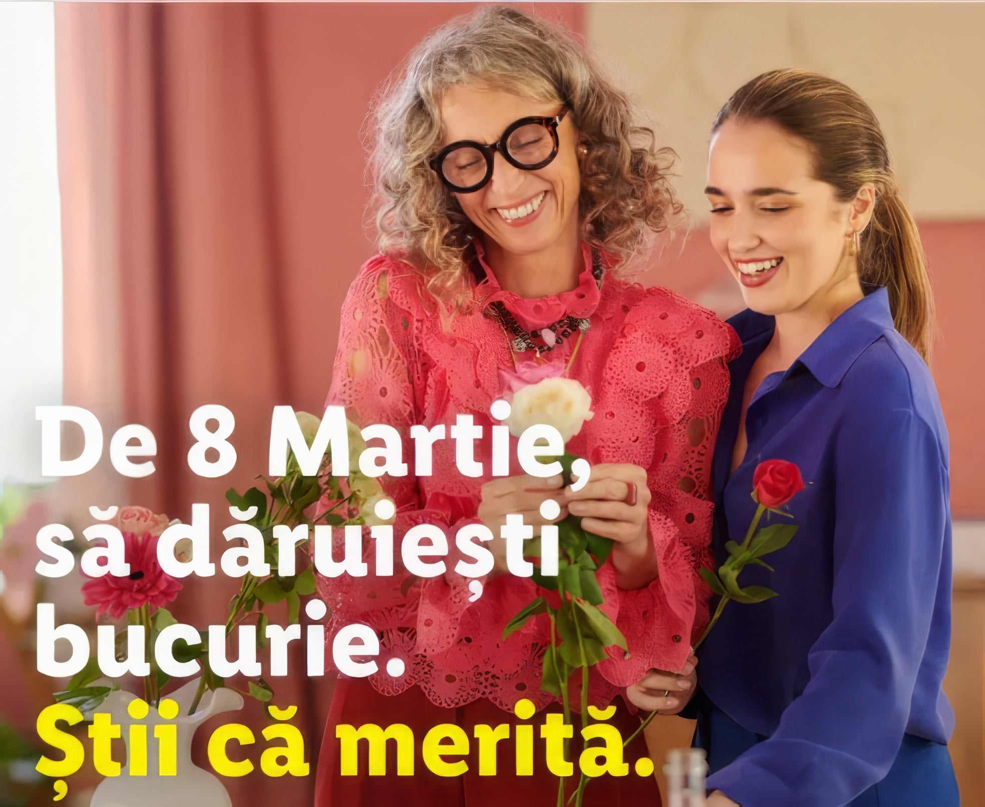Lidl vine cu oferte speciale de 8 martie: flori, dulciuri și produse deluxe Magazinele Lidl au pregătit oferte speciale pentru sărbătoarea de 8 martie, incluzând buchete de flori, dulciuri și produse din gama Deluxe