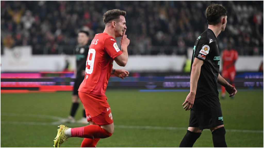 Dinamo, în semifinale după un meci cu emoții, marcat de un protest al fanilor Dinamo București s-a calificat în semifinalele Cupei României Betano, trecând de Metalul Buzău cu scorul de 1-0