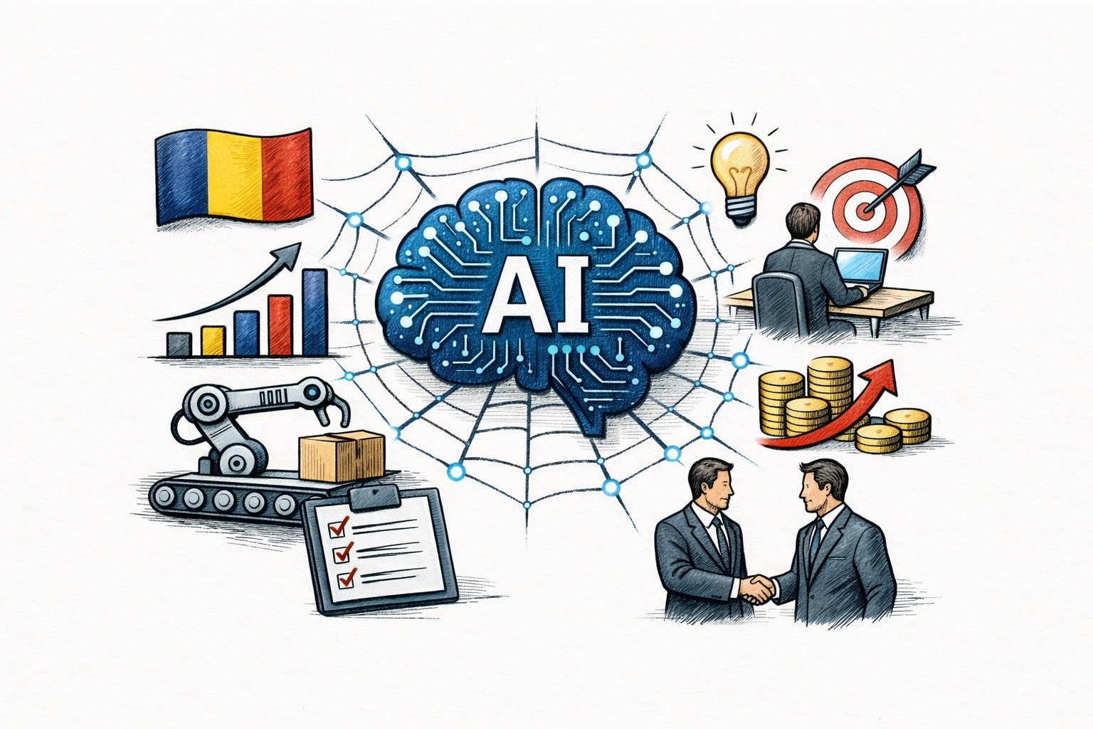 Cum utilizează firmele din România inteligența artificială pentru profit?