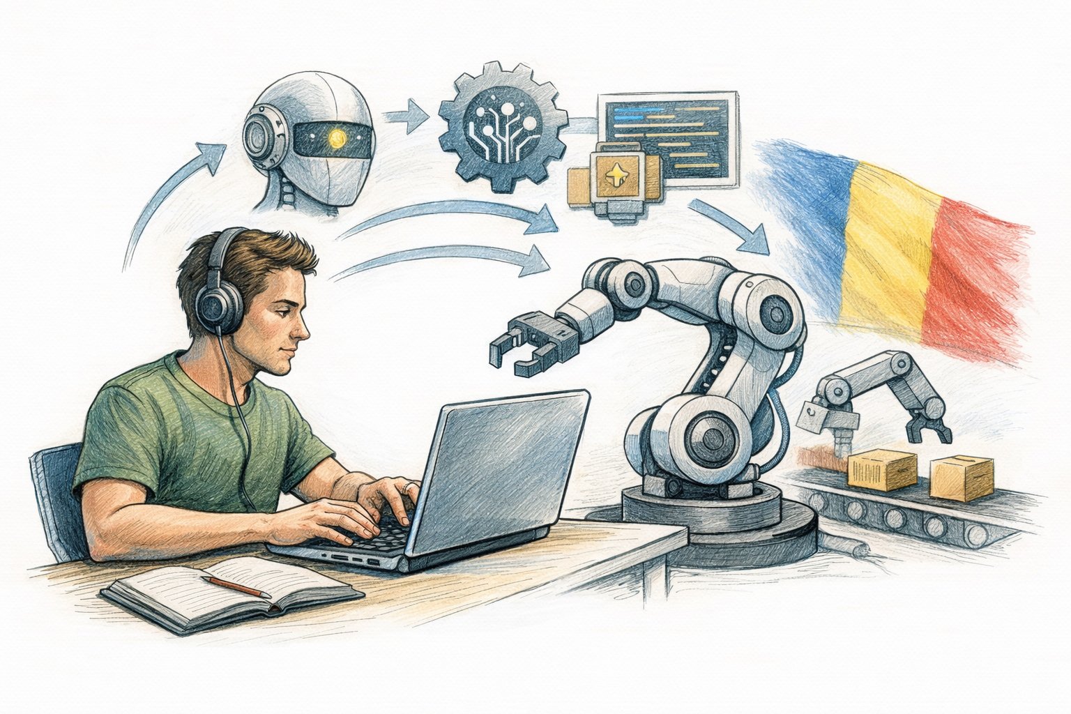 România, prinsă în cursa automatizării: Reskilling-ul, o necesitate urgentă România se confruntă cu o provocare majoră: pregătirea forței de muncă pentru a face față automatizării