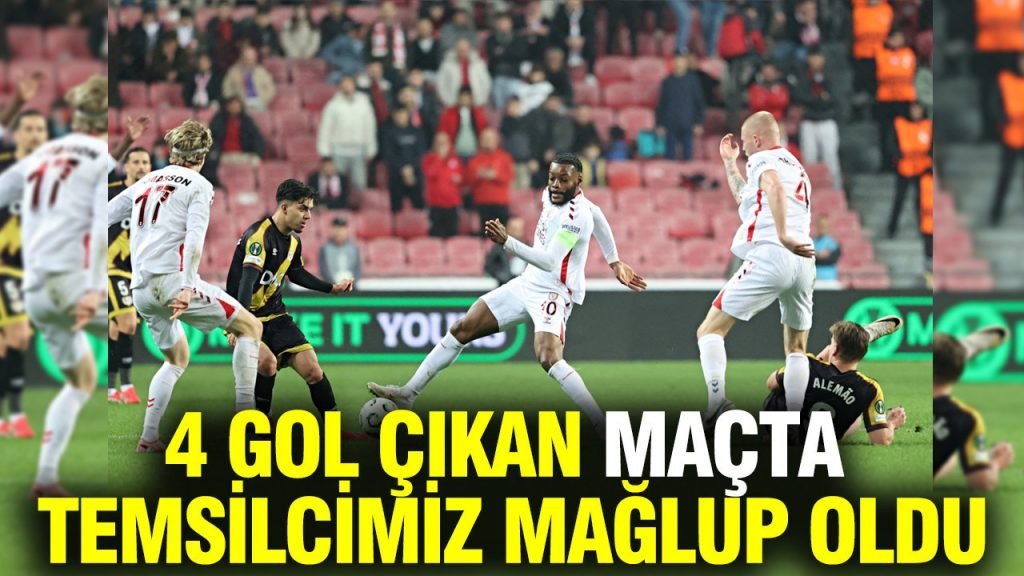 4 gol çıkan maçta temsilcimiz Samsunspor, Rayo Vallecano'ya mağlup oldu