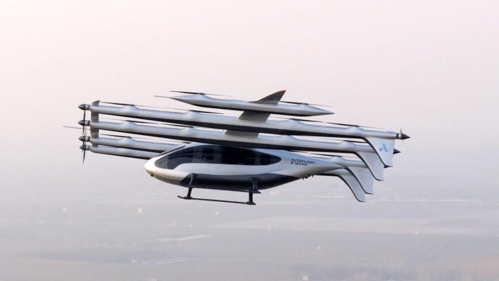 Taxiurile zburătoare chinezești testează un nou model, cu potențial pentru transportul de pasageri și mărfuri Un test recent al unui model chinezesc de eVTOL, cunoscut sub numele de Sky Dragon, a atras atenția