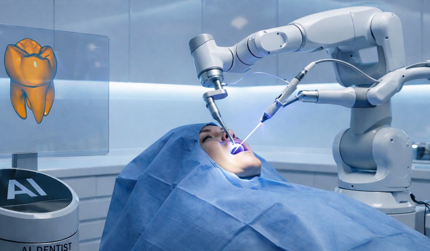 Robotul-dentist: un pas spre viitorul stomatologiei Un robot capabil să pregătească dinți pentru coroane dentare, cu o precizie remarcabilă, demonstrează progresele promițătoare în domeniul stomatologiei