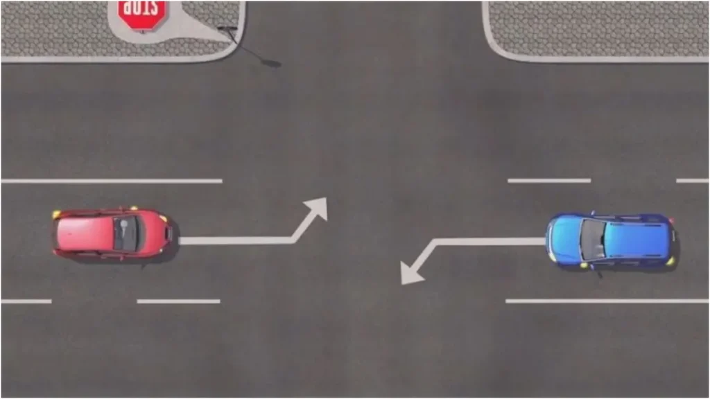 Viraj la stânga în intersecții: Cum să eviți ambuteiajele și accidentele Virarea la stânga într-o intersecție poate genera confuzie și, implicit, riscuri pentru șoferi