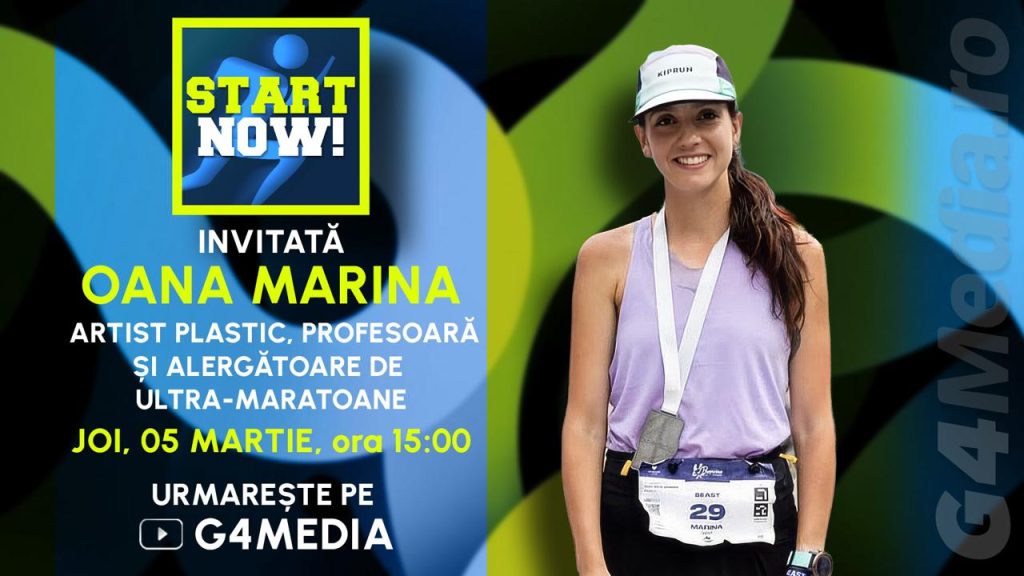 Disciplina, sportul și campioni nevăzuți: G4media lansează podcastul „start now!”