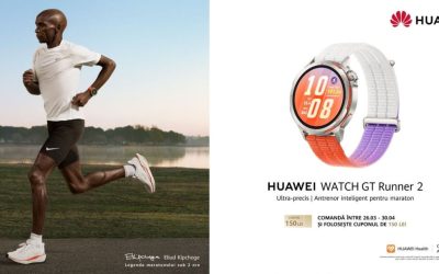 Huawei WATCH GT Runner 2: Ceasul ușor, metalic, gata de cinci maratoane