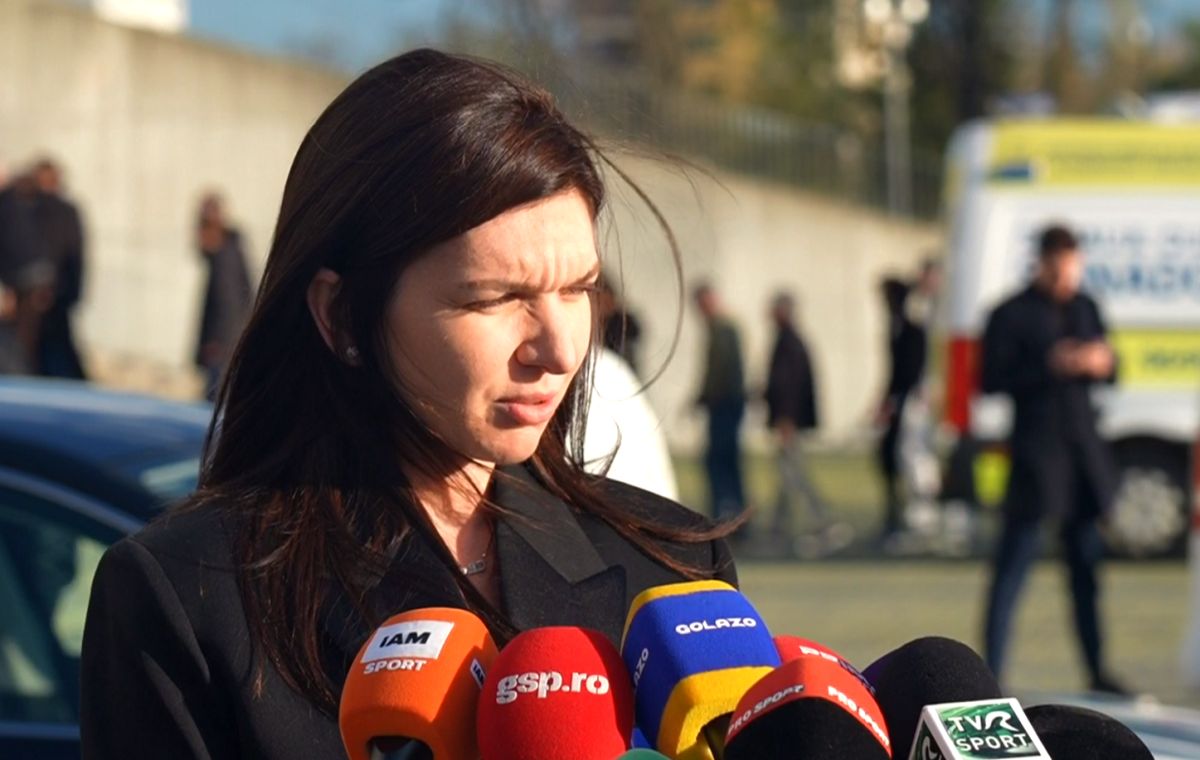 Simona Halep, profund afectată de moartea lui Mircea Lucescu, a adus un omagiu fostului selecționer la priveghi