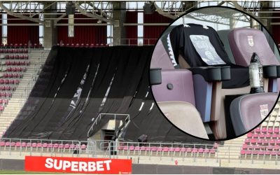 Rapid, gestul emoționant pentru Mircea Lucescu. Coregrafia-șoc de pe Giulești