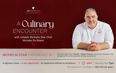 Chef Michele De Blasio, la Cucina: O seară culinară de excepție