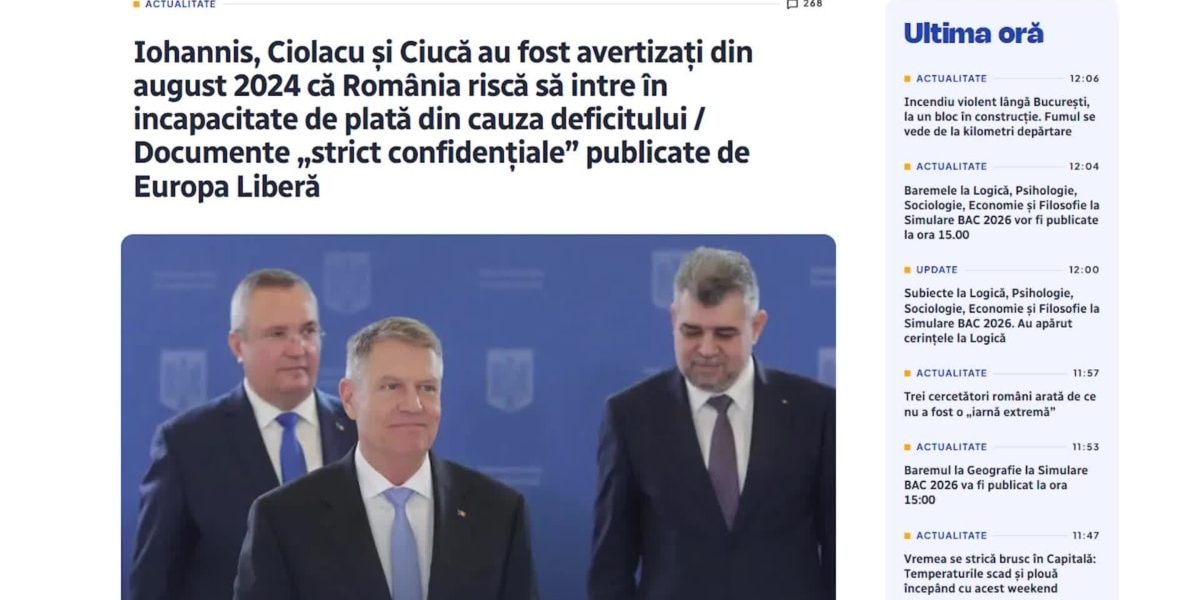 Europa Liberă, în topul surselor citate în presa din România