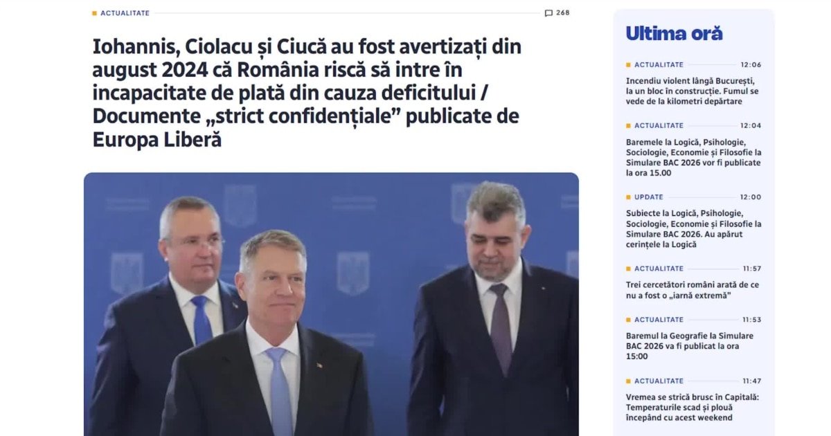 Europa Liberă, în topul surselor citate în presa din România