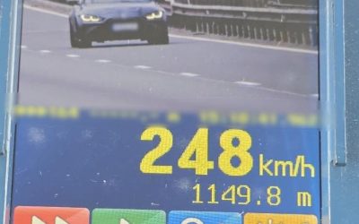 Șofer din București, VITEZĂ RECORD pe Autostrada Transilvania: 248 km/h!
