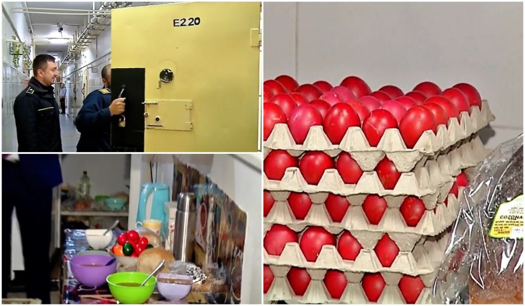 Meniu de Paște la închisoare: 9 lei/zi pentru deținuți în România