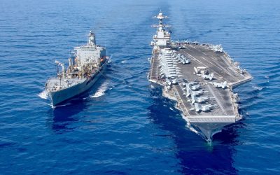 Gigantul USS Gerald Ford revine în Orientul Mijlociu, pe fondul tensiunilor