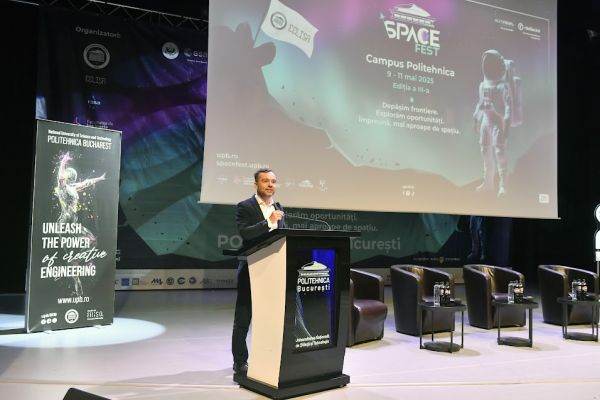 Astronaut care a pășit pe Lună, la SpaceFEST 2026 în București
