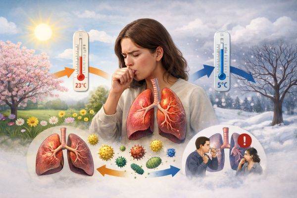 Vremea de primăvară: Cum afectează fluctuațiile temperaturii plămânii?