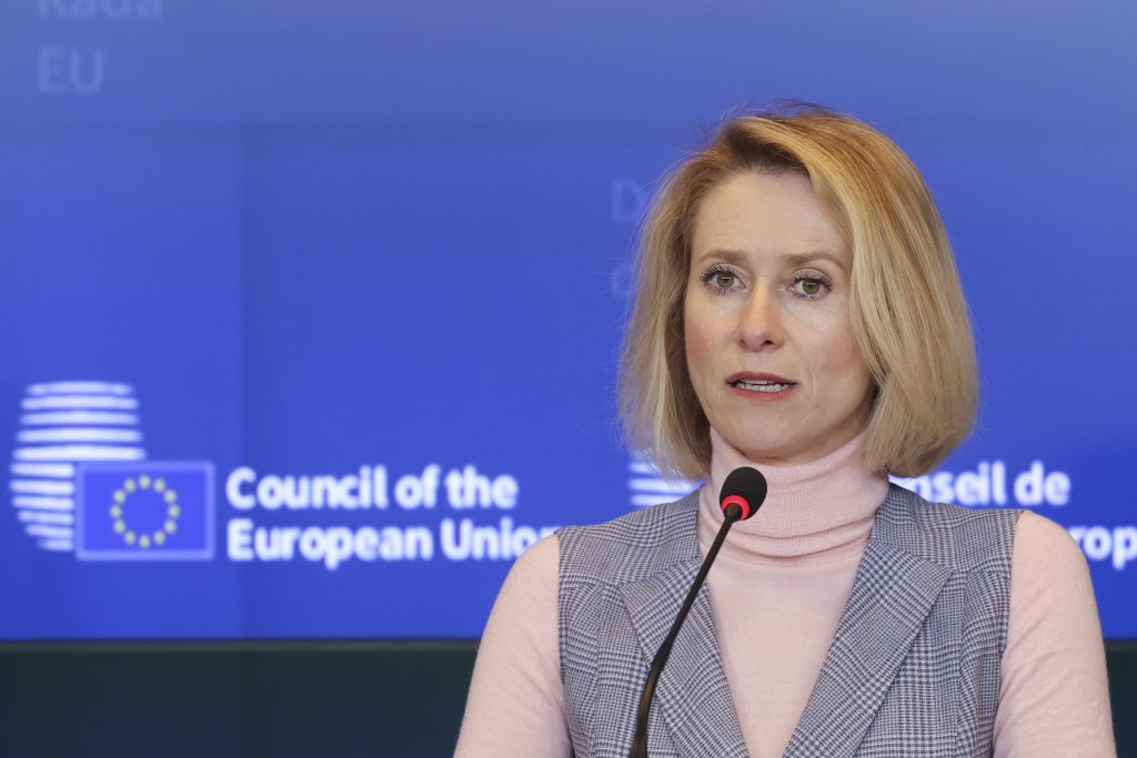 Kaja Kallas: UE poate debloca Rapid 90 miliarde pentru Ucraina