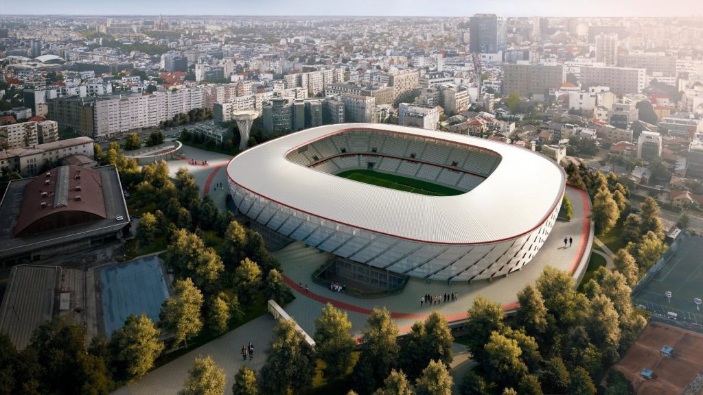 Mircea Lucescu, omagiat la stadionul Dinamo: Reconstrucția a început în ianuarie