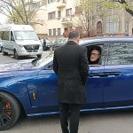 Becali, sosire SPECTACULOASĂ la înmormântarea lui Mircea Lucescu. Rolls Royce de 500.000 euro!
