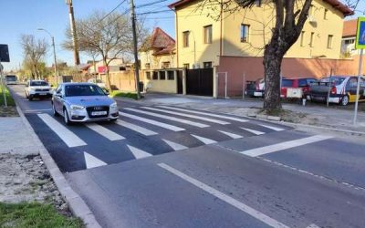 București: Treceri de pietoni supraînălțate și mai luminoase pentru siguranță