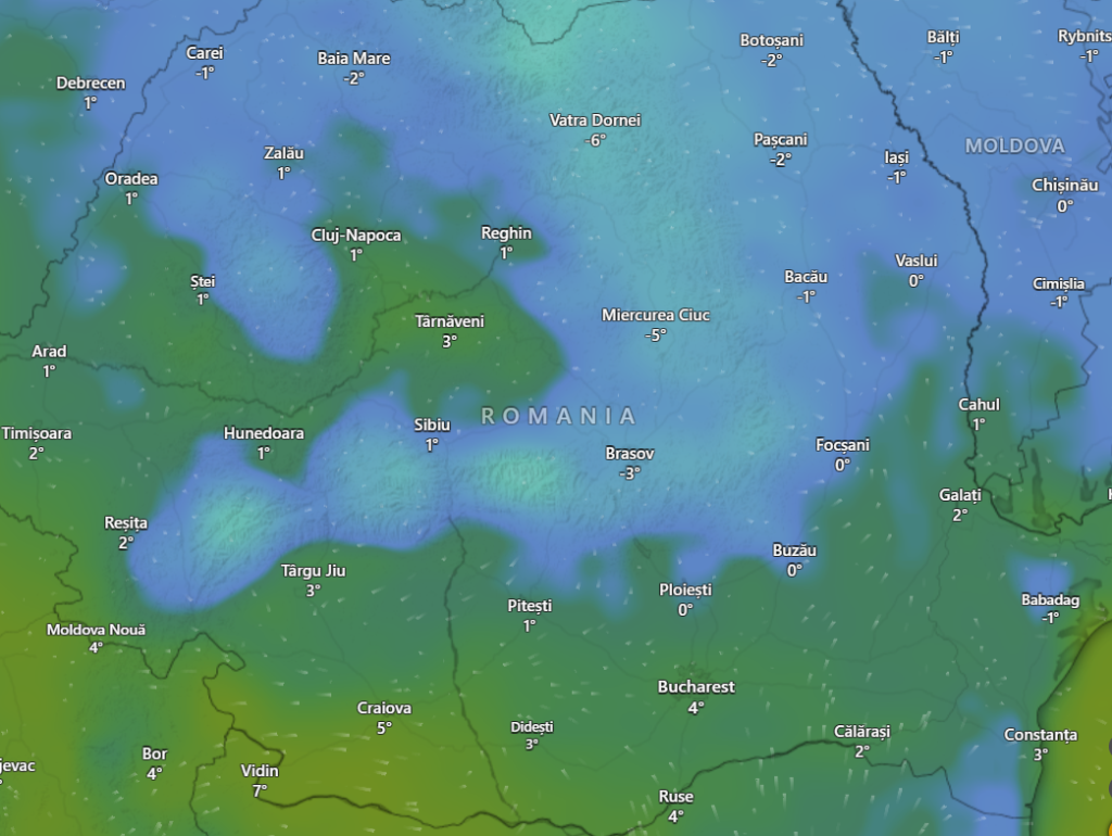 Înghețul lovește din nou România: Agricultorii, în alertă maximă