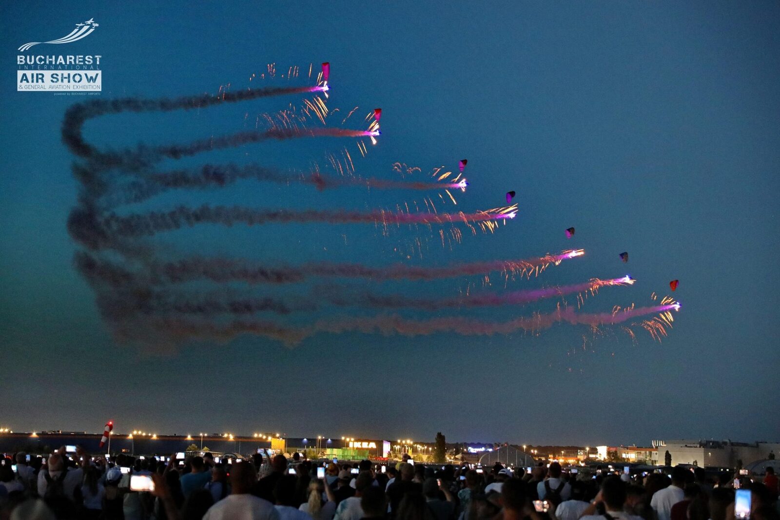 Flying Dragons revin cu acrobații spectaculoase la BIAS 2026, la București