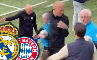 Gest INCREDIBIL al fostei vedete Real Madrid, Bayern: L-a împins pe prezentator și a sărit la arbitru