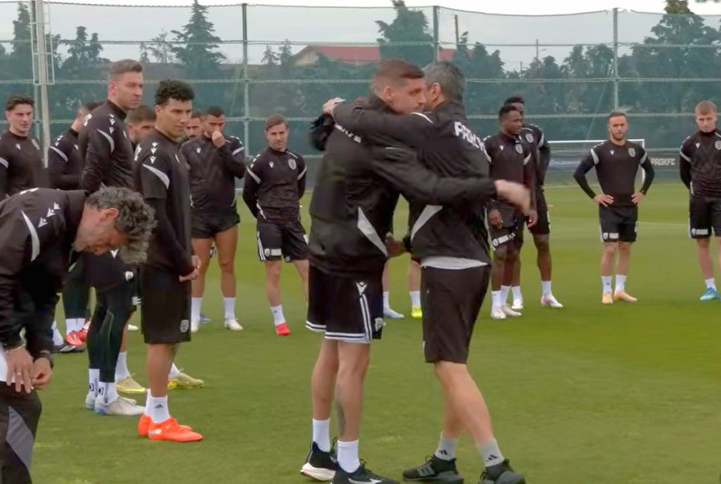Cum au fost primiți jucătorii lui PAOK? Imagini direct de la fața locului