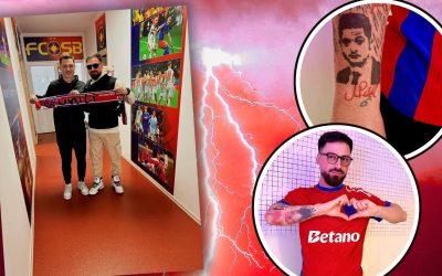 RădoiMania: Fanii FCSB nu-l lasă pe Mirel să plece! Un suporter și-a tatuat chipul antrenorului, exclusiv