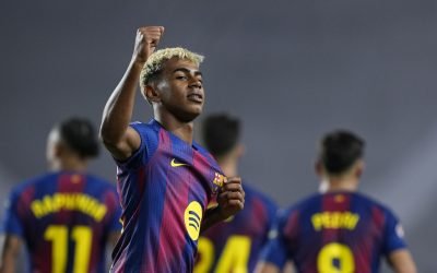 LAMINE YAMAL, duel cu SIMEONE: Barca, gata de răzbunare în UCL