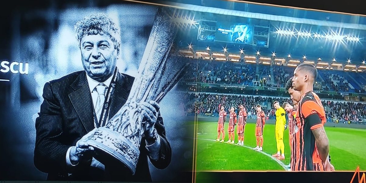 Fotbaliștii Șahtiorului, zdrobiți la omagiul pentru Mircea Lucescu. Ahmetov, surprins? Foto