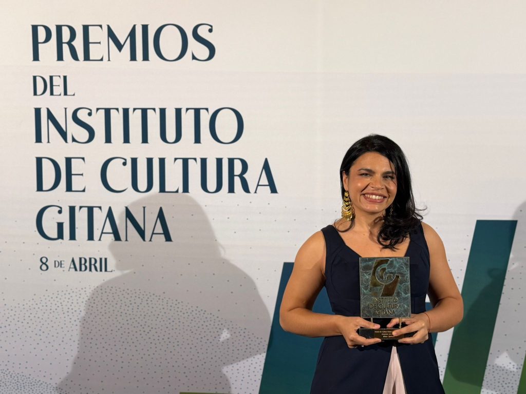 Alina Șerban, premiată la Madrid pentru promovarea culturii rome