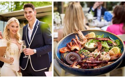 Bucate alese și distracție! Imagini de colecție de la nunta Andreei Bălan