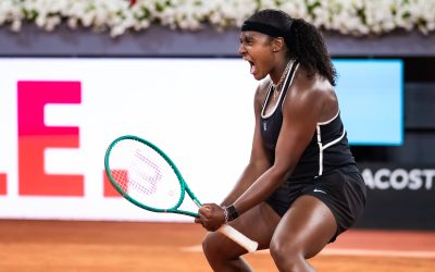 Baptiste saves six match points to stun Sabalenka in Madrid