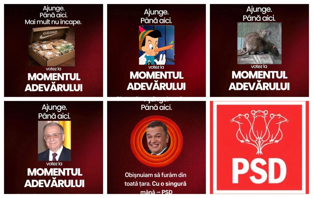 Bășcălie la PSD: Meme-uri virale după afișele „Momentul Adevărului” anti-Bolojan