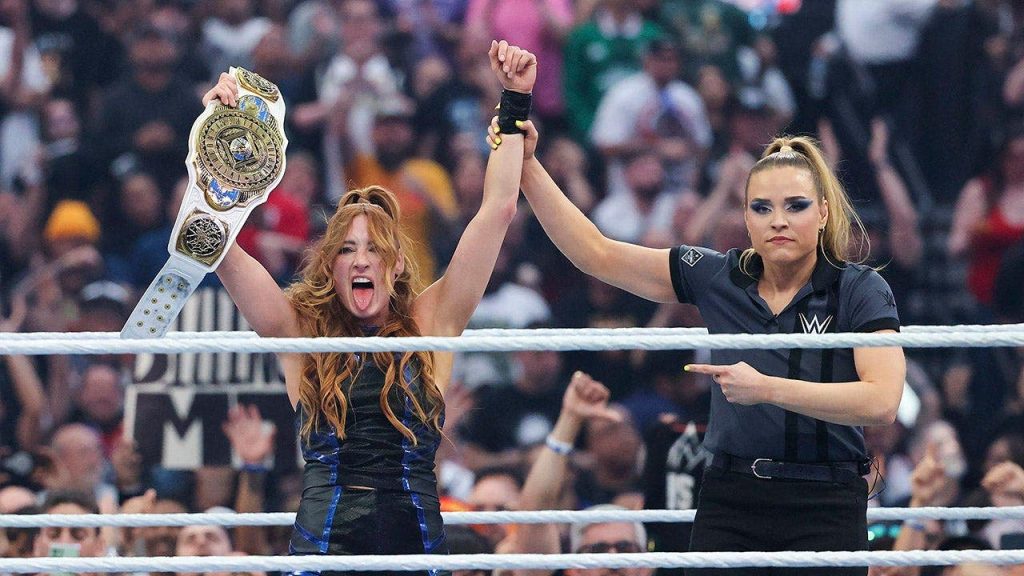 WrestleMania 42: Becky Lynch wins Women's Intercontinental Championship for record third time