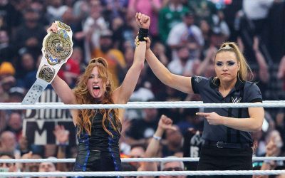WrestleMania 42: Becky Lynch wins Women's Intercontinental Championship for record third time