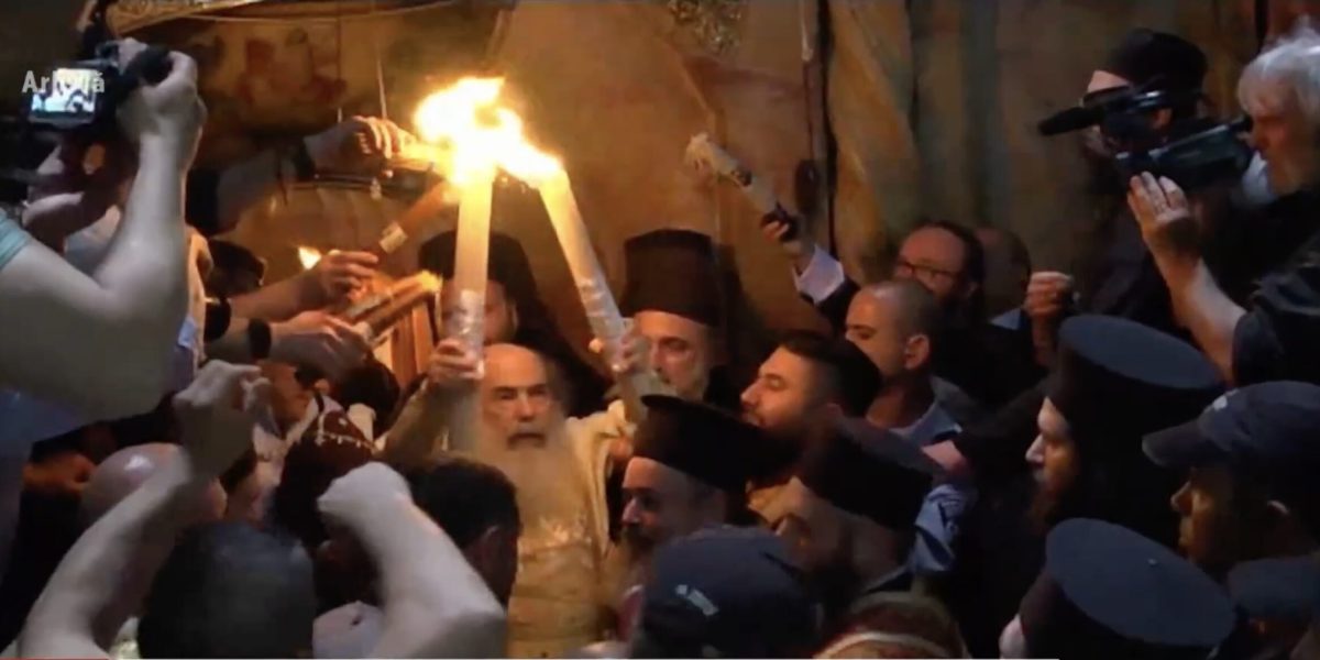 Sfântul Mormânt se redeschide: Credincioșii, din nou la ceremonia Sfintei Lumini