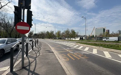București: Bandă unică pentru autobuze pe Mihai I, stațiile, relocate