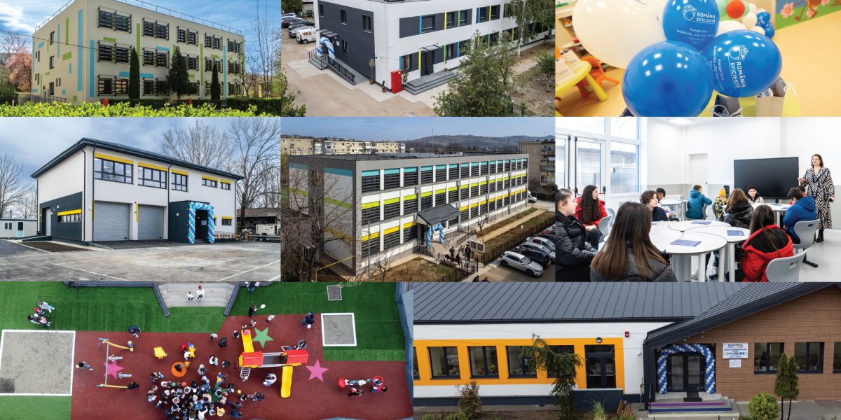 Școli modernizate cu România Eficientă: Consum de energie redus cu 60%