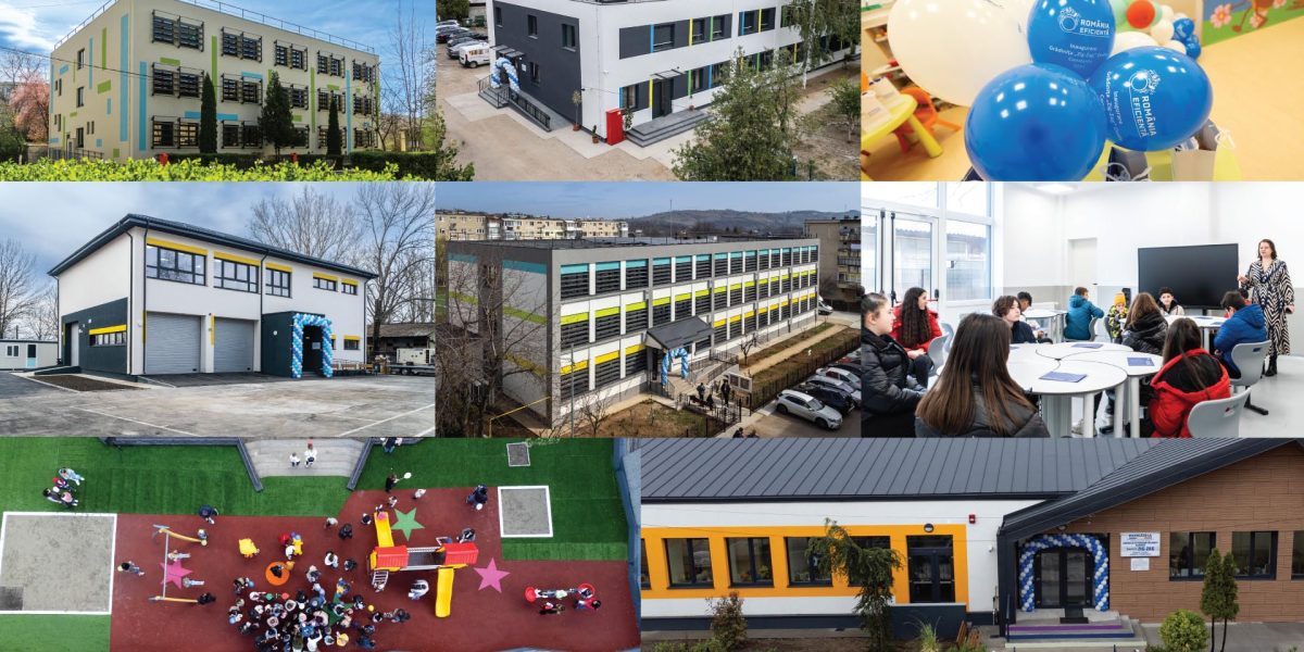 Unitățile educaționale modernizate de OMV Petrom, consum cu 60% mai mic