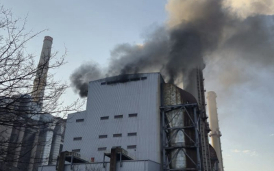 Incendiu la ROVINARI: Grup oprit de urgență, avarie la singurul în funcțiune