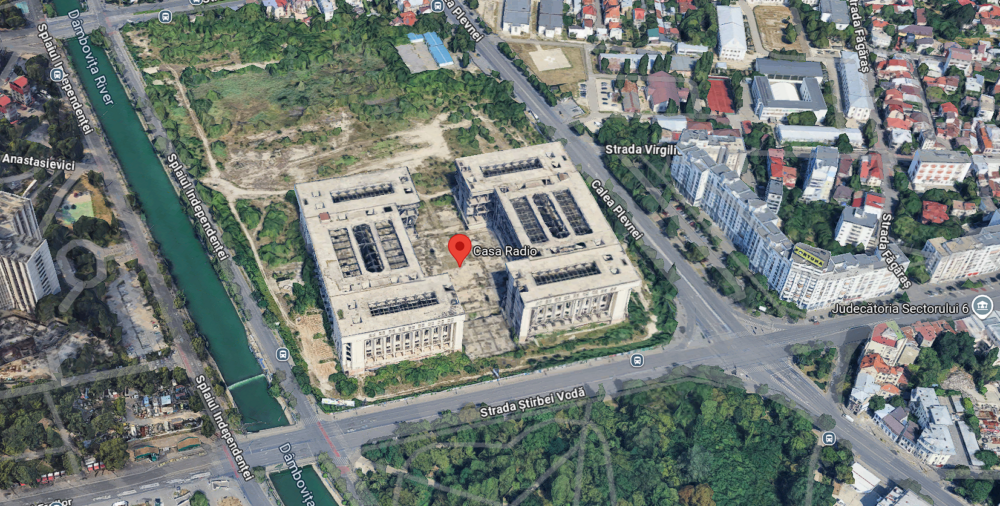 Ruina Casei Radio, pe „coridorul verde” Dâmbovița: OAR București, revoltat