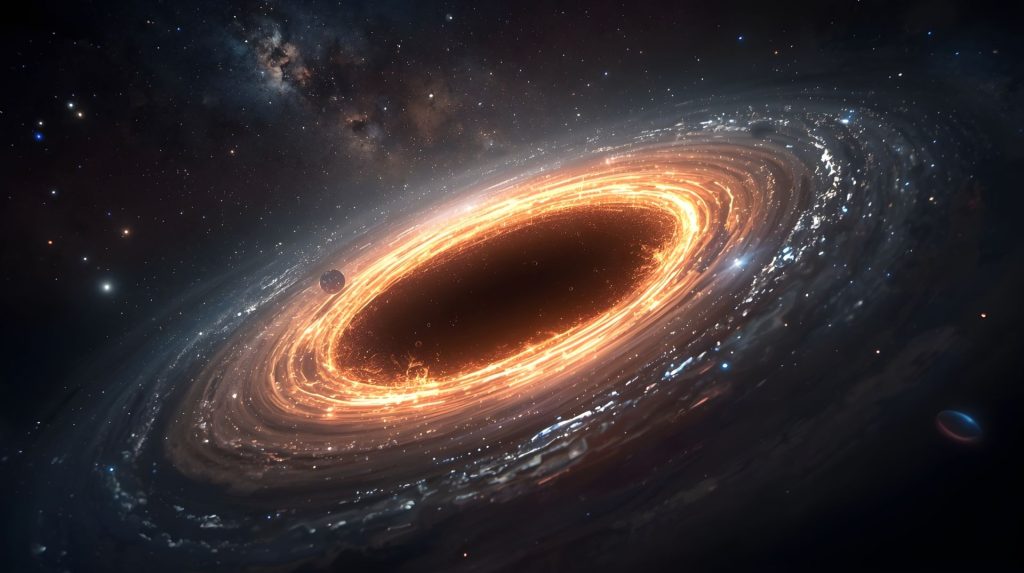 Astronomii au identificat motivul pentru care găurile negre supermasive, adevărați monștri ai Universului, au încetinit ritmul de creștere: pur și simplu, nu mai au „combustibil”